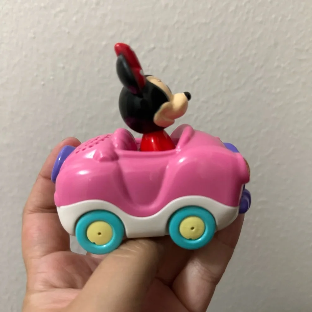 VTech Disney Go! Go! Smart Wheels  Minnie Mouse Convertible Pink Car Vehicle MM